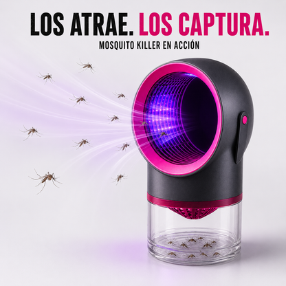 Matador de Mosquitos Pro 2 en 1 + Lámpara Decorativa LED + Eliminador Silencioso de Mosquitos 🔥