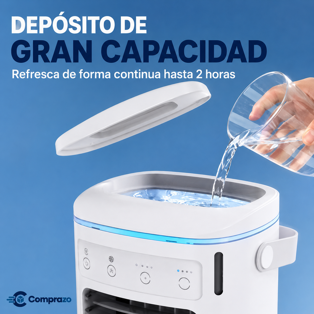 Climatizador de Mesa Portátil